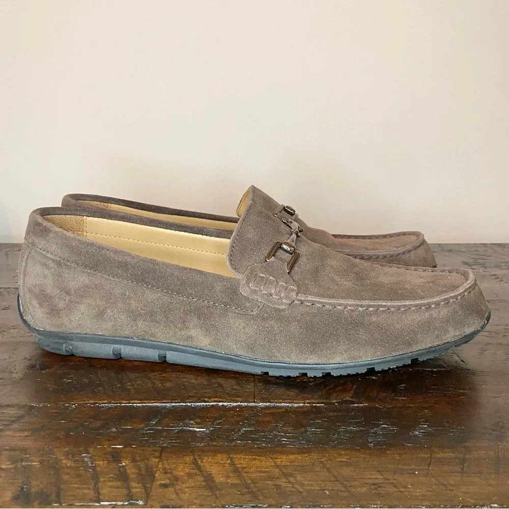 FootJoy Club Casuals Suede Loafer Suede Brown Men’s 13